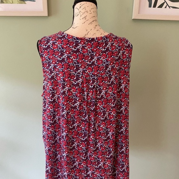 Women’s Philosophy Sleeveless Relaxed Tank Top - Size 1X - Picture 5 of 6